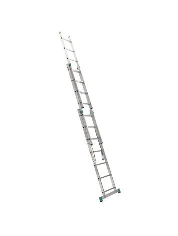 Hliníkový rebrík trojdielny univerzálny 7607 PROFI