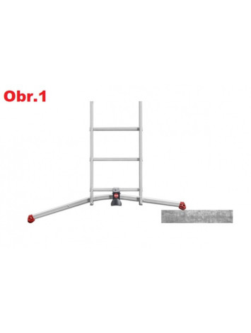 Rebrík viacúčelový trojdielny S100 ProfiLOT 9312-507