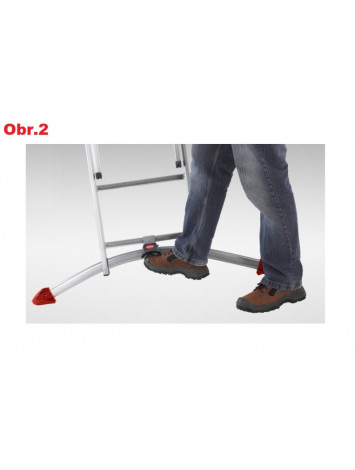 Rebrík viacúčelový trojdielny S100 ProfiLOT 9312-507